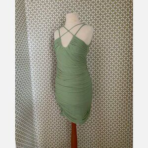 NWT Oh Polly Green Cocktail Club Dress